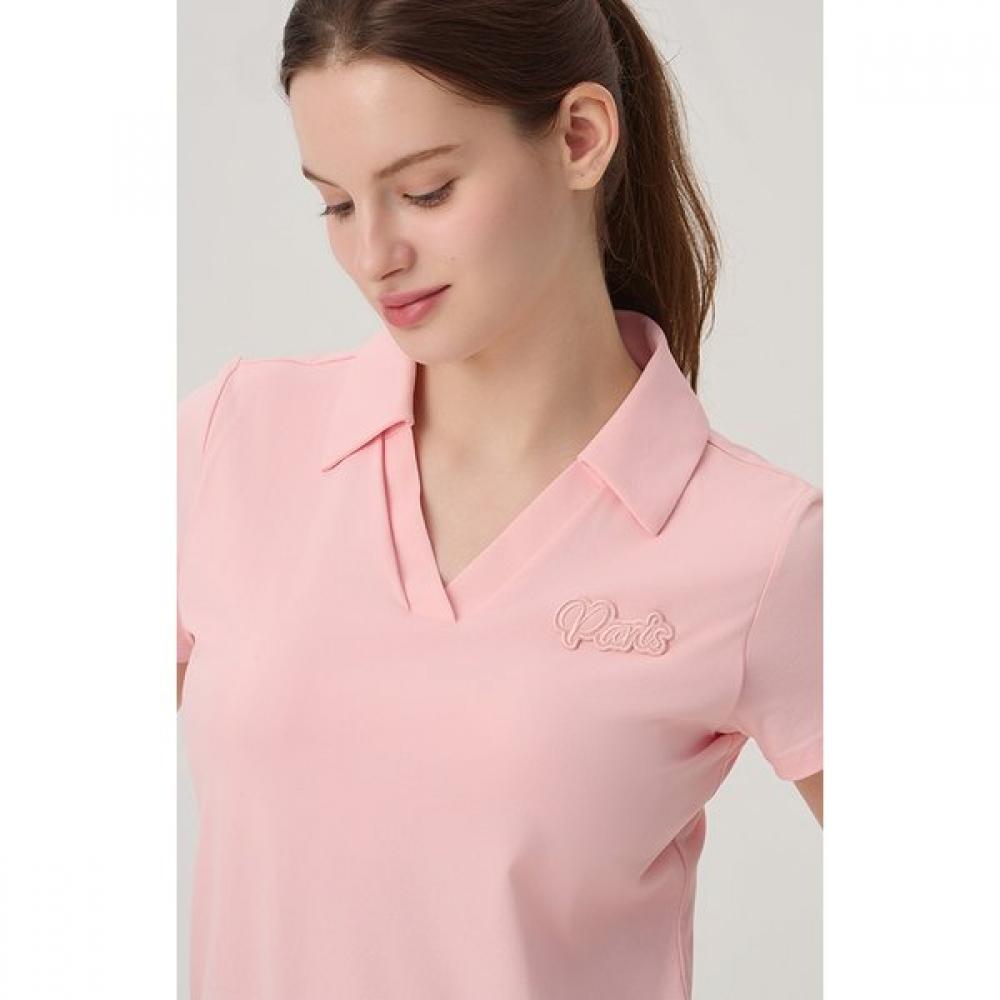 Huit High Soft Collar In Bra Short Sleeve Tee Htwts5j18t