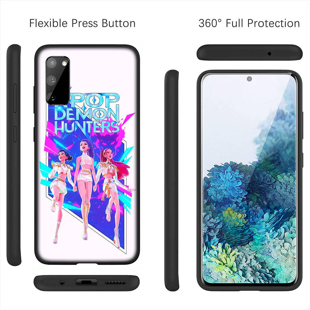 for Samsung Galaxy S25 S24 S23 S22 Ultra FE Plus A17 A37 A57 A56 A55 A06 A16 A15 A36 A26 A35 A05 A25 A54 A34 Case X Zoey KPop Mira Demon Rumi Hunters