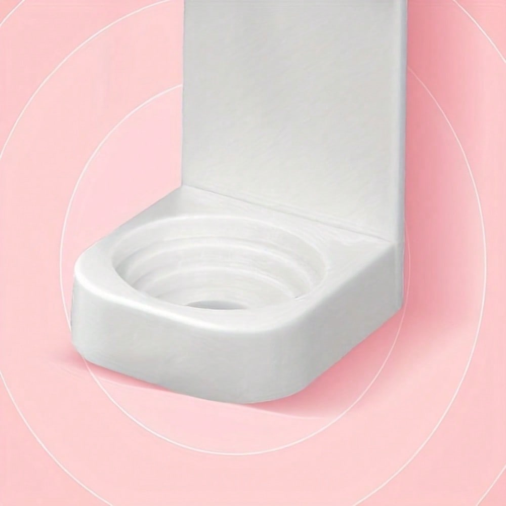 Wall-Mounted Storage Rack For Electric Toothbrushes, Adhesive Type, No Drilling Required, Toothbrush Head Holder