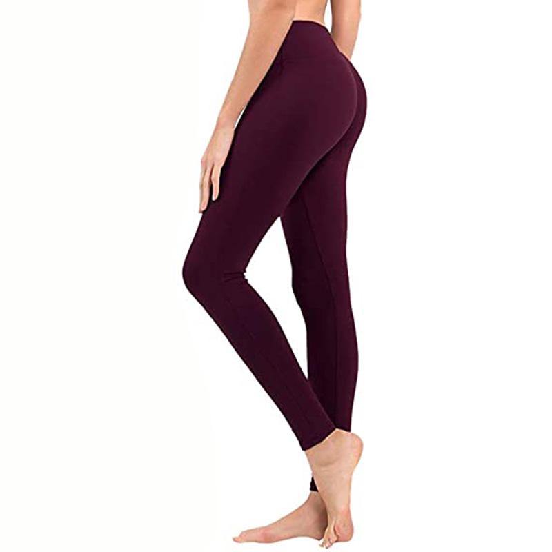 Europäische und amerikanische Bestseller-Yogahosen: Damen Sportleggings mit Hüftlifting