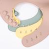 Silicone Bib for Children with Fastener Yellow MinikOiOi 1 Pc.