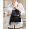 ZOOLER Ultra-Light Oxford Fabric Backpack, Large Capacity, Laptop Bag, Black, 30*11*30cm