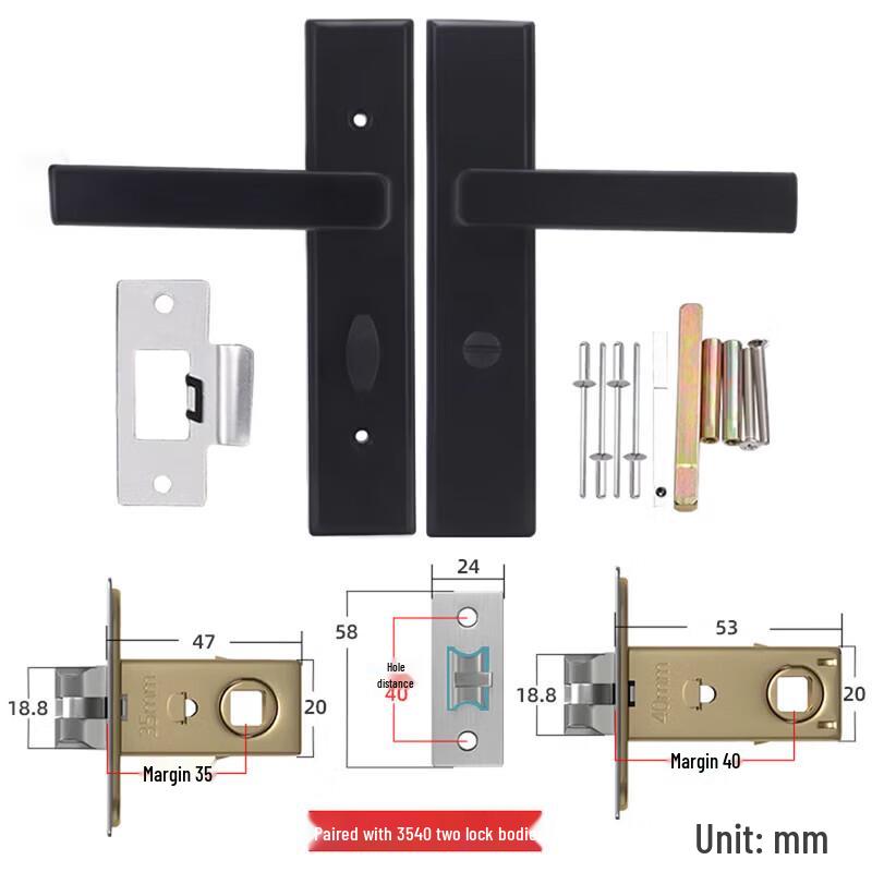 Serratura per Porta del Bagno HOTUN