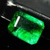 Natural Colombian Emerald Emerald Shape 8 Ct Green Certified Loose Gemstone