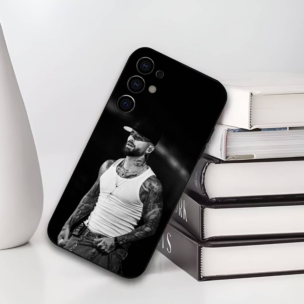 M-Maluma P-Pelon Phone Case For Samsung S25,S24,S21,S22,S23,S30,Ultra,S20,Plus,Fe,Lite,Soft Black Cover
