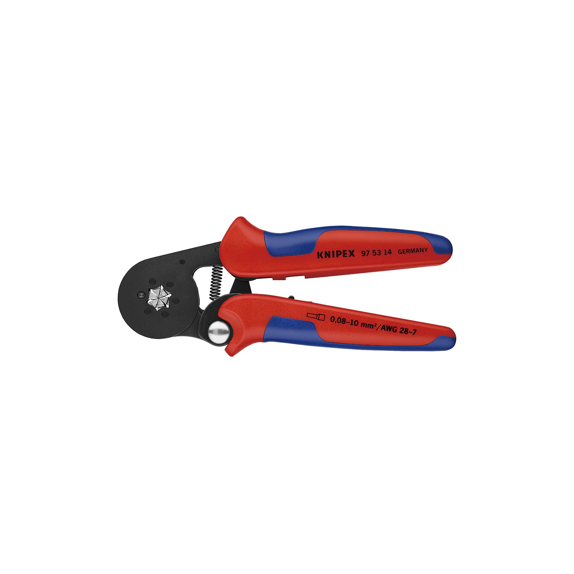 

Клещи для обжима наконечников проводов KNIPEX 9753-14 (SB) чёрный