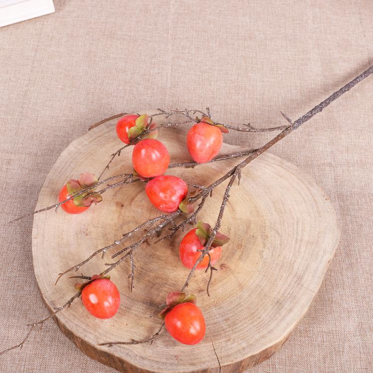 Simulation persimmon persimmon Ruyi New Year ornament Spring Festival decoration