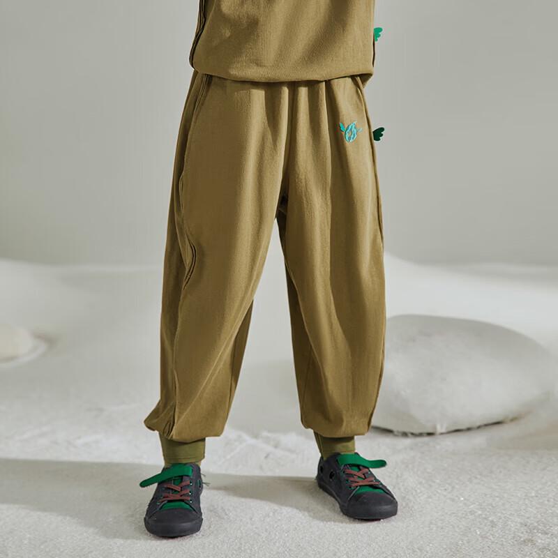 Xiao Rizhe Kids Versatile Winter Cotton Blend Pants 140cm