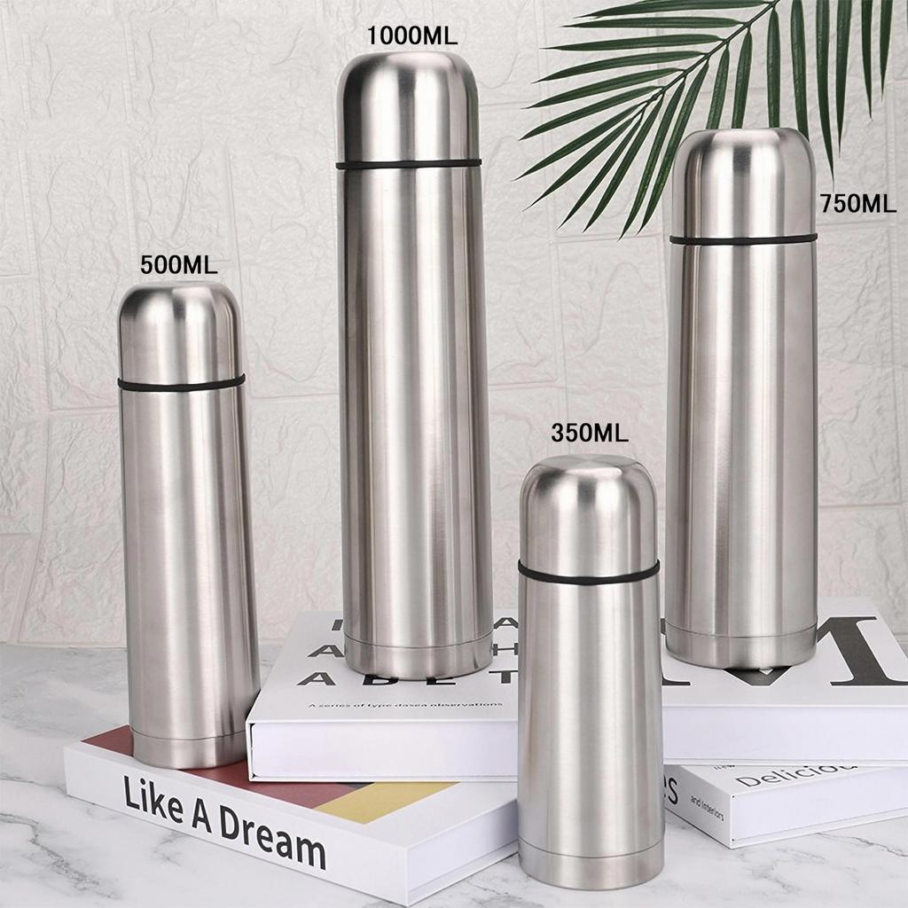 high quality stainless MYEEDA water bottle 1 liter stainless steel bottle thermos 500ml cold bottle large capacity water bottle mug bottle 1000ml