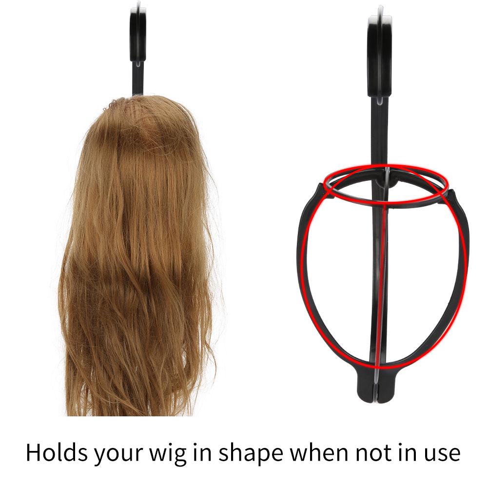 Professional Plastic Wig Display Wig Hair Hat Stand Hair Holder Dummy Head