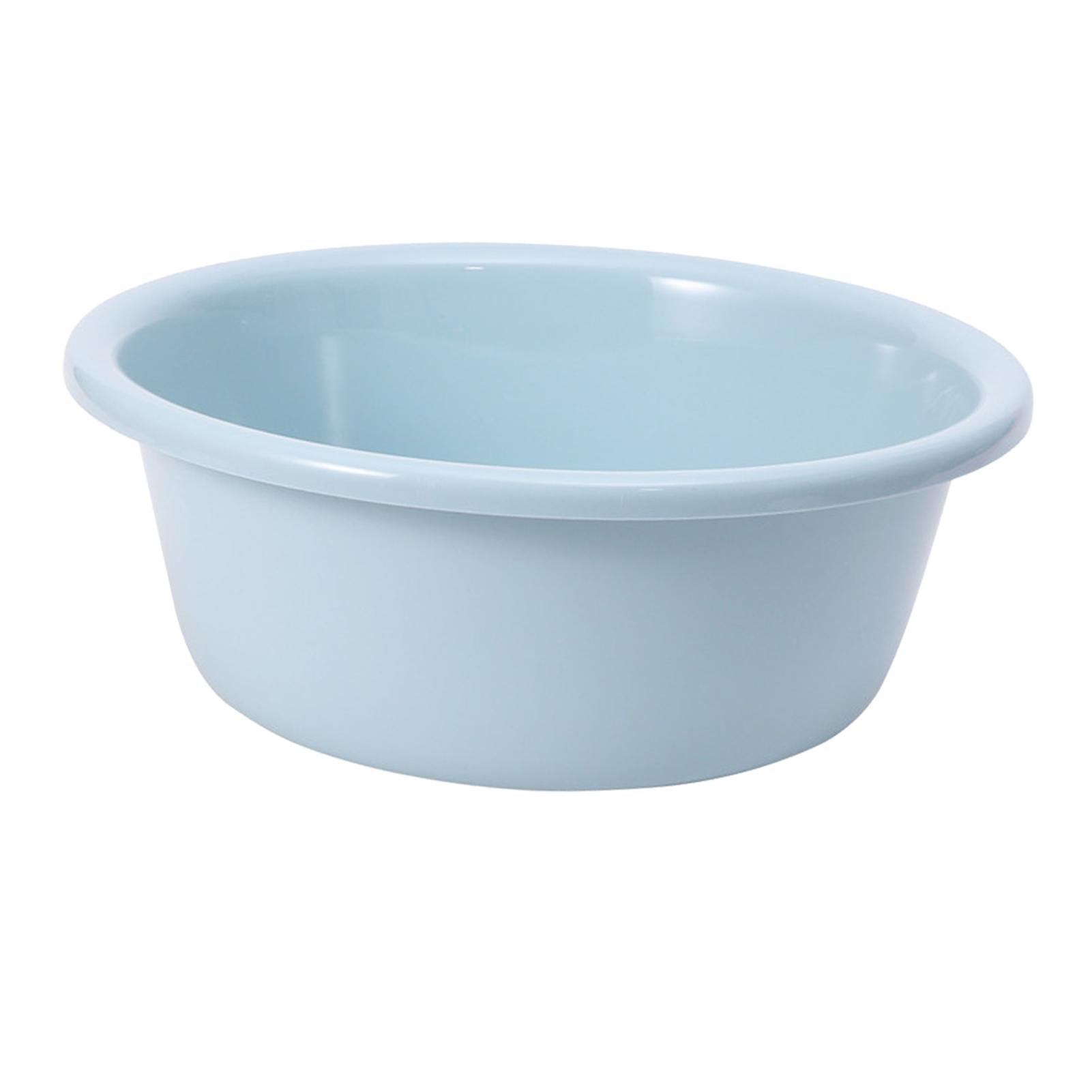 

Дом Круглый Пластиковый Таз для Умывания Утолщенный Детский Студенческое Общежитие Таз для Умывания Маленький Размер 29,5x10см Синий Утолщенный Стиль