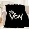 Hip Hop K-KINGVON Blanket Blanket for Couch Sofa Travel Home Picni Flannel Blanket birthday gift Warm Comfortable