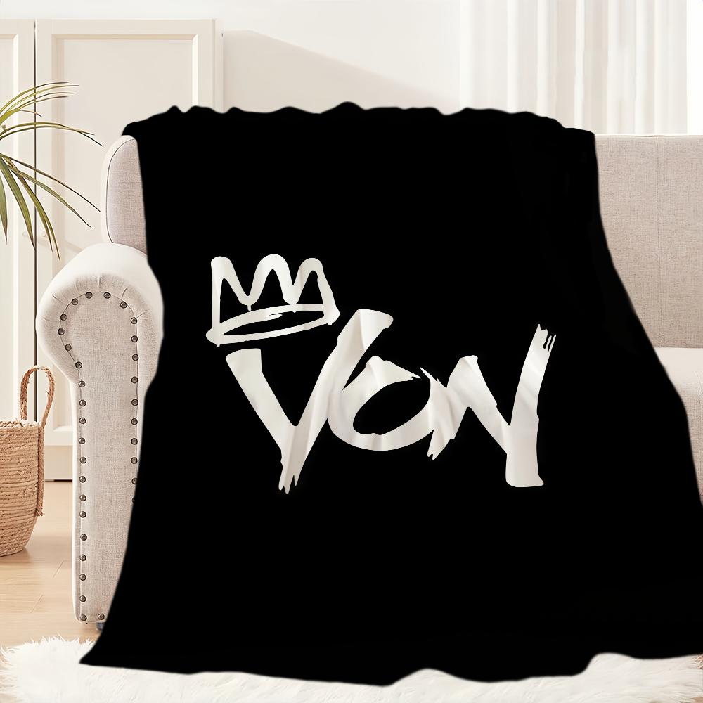Hip Hop K-KINGVON Blanket Blanket for Couch Sofa Travel Home Picni Flannel Blanket birthday gift Warm Comfortable