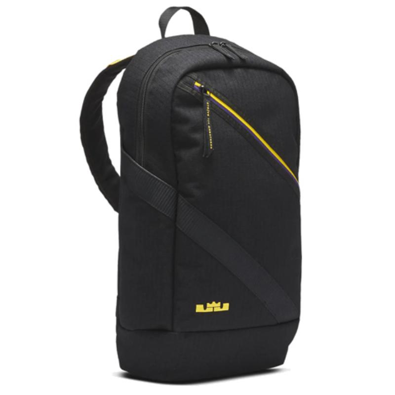 Nike Polyester Backpack Regular Unisex Black Casual