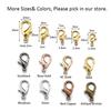 50sets 10/14mm Lobster Clasps Jump Rings for Bracelet Necklace Hooks Chain Closure Keychain End Connector DIY Jewelry Making