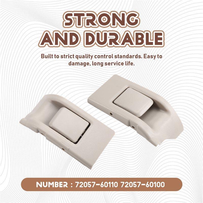 A58X-Rear Seat Lever Handle Control Latch Slidewalk 72057-60110 72057-60100 For Toyota Prado LC150 2010- 2017 Car
