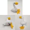 Goose Plush White Stuffed Doll Animal Hanging Decoration Soft Toy Gift Birthday