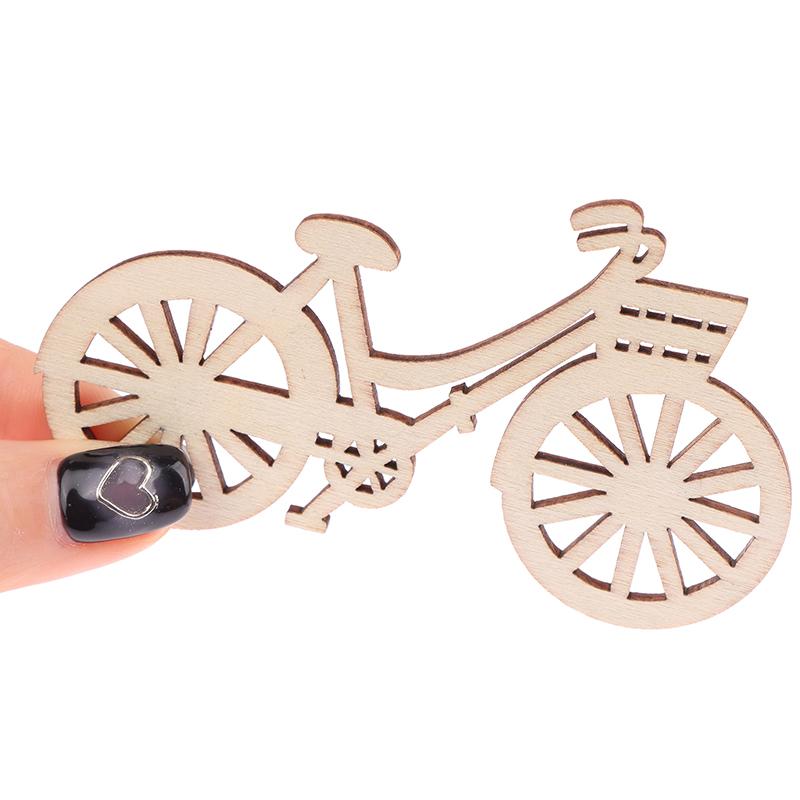 5Pcs 1:12 Dollhouse Miniature Christmas Bike Ornament Bicycle Model Home Decor Toy Doll House Accessories