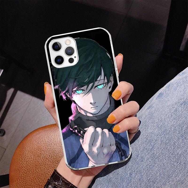 Japan Anime Blue Lock Phone Case For iPhone 17 Air 16 Pro Max 16E 15 + 14 Plus 11 12 13 Mini 7 8 SE Gift Print Cover Fundas 17 A