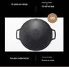 Portable Non-stick Camping Griddle and Frying Pan Set for Outdoor Barbecue Cooking
