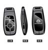 Metal Car Key Case Cover Accessories For Mercedes Benz Maybach A C E S G Class GLC CLE CLA GLB GLS W177 W205 W213 W222 X167 AMG CS1