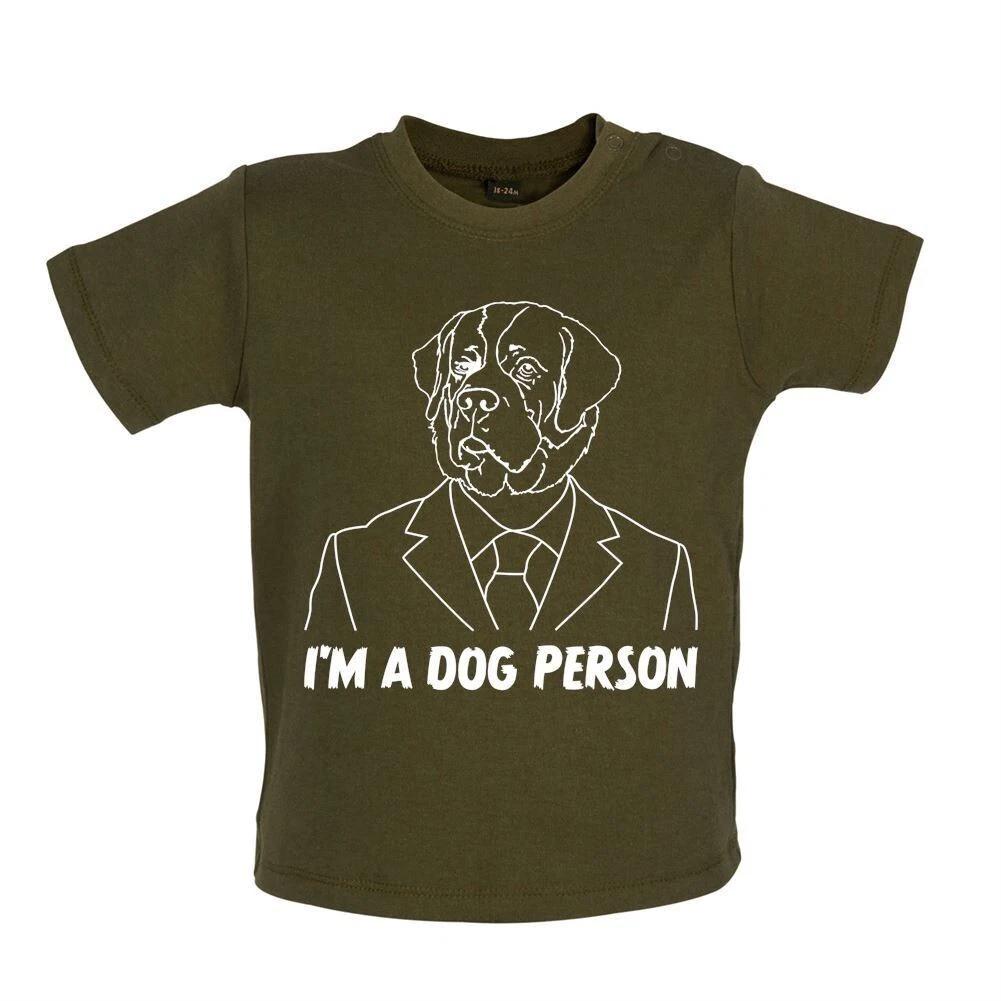 

I m A Dog Person - Kids Baby Kids Boys Girls Unisex T-Shirt / Bodysuit - Funny Dogs Animals Love 160