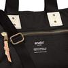 Anello ATELIER ATC3163Z 2-Way Tote Bag, A5 Size, Multi-Storage, Black