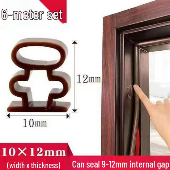 Self-Adhesive Magnetic Soundproof Door and Window Seal Strip