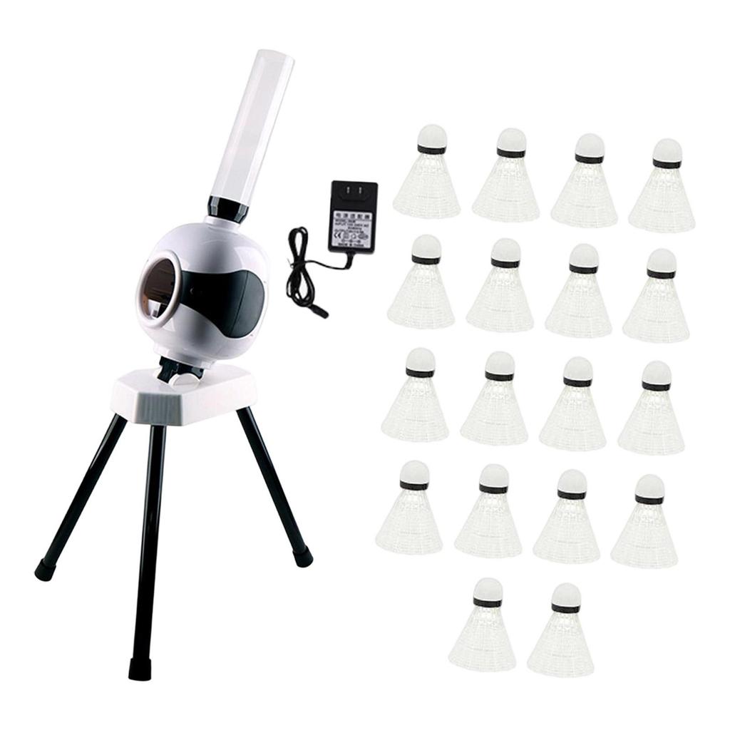 1 Automatic Badminton Serving Machine Robot Portable PVC Practice Device Suitable for