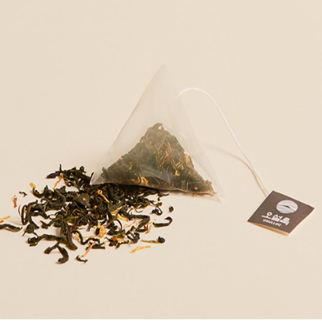 Koreanischer traditioneller Tee, Osulloc Jeju Orchid Oriental Green Tea (Teebeutel aus Papier) 10ea