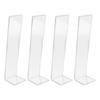 4 Pcs Acrylic Hair Band Display Stand Hair Clasp Hair Clasp Jewelry Display Holder for Shop Transparent