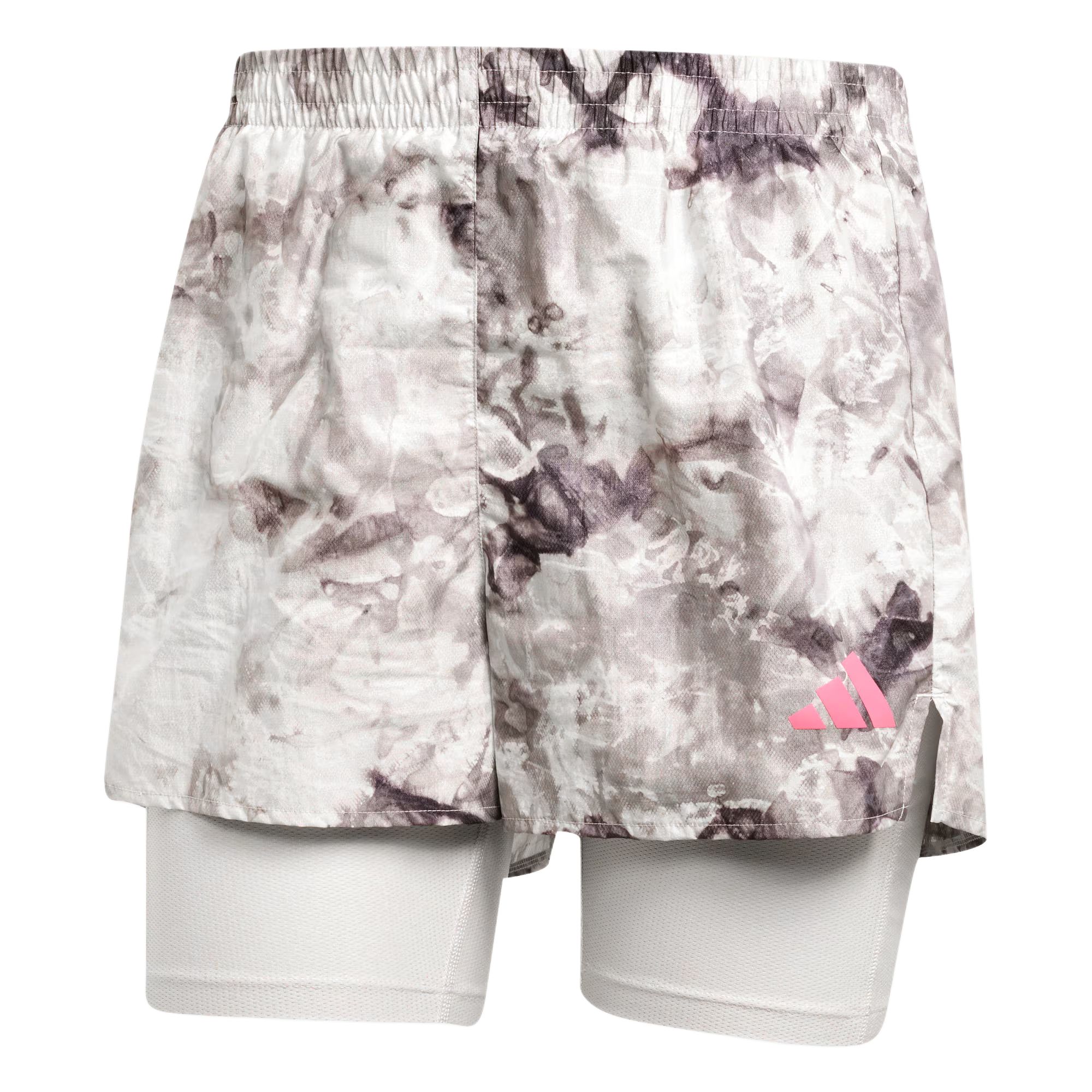 

Adidas Climacool Own The Spray Dye Logo Two-In-One Full Print Comfortable Sports Shorts Women shorts JN9669 S