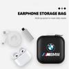 Car Organizer EVA Storage Earphone Cable Case Bluetooth Bag For BMW M Sport M2 M3 M4 M5 M6 E46 E90 E60 F10 F20 E87 X3 X6