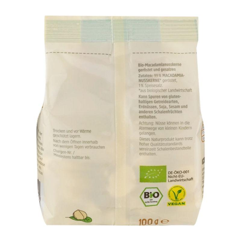 DM Bio Roasted & Salted Macadamia 100g