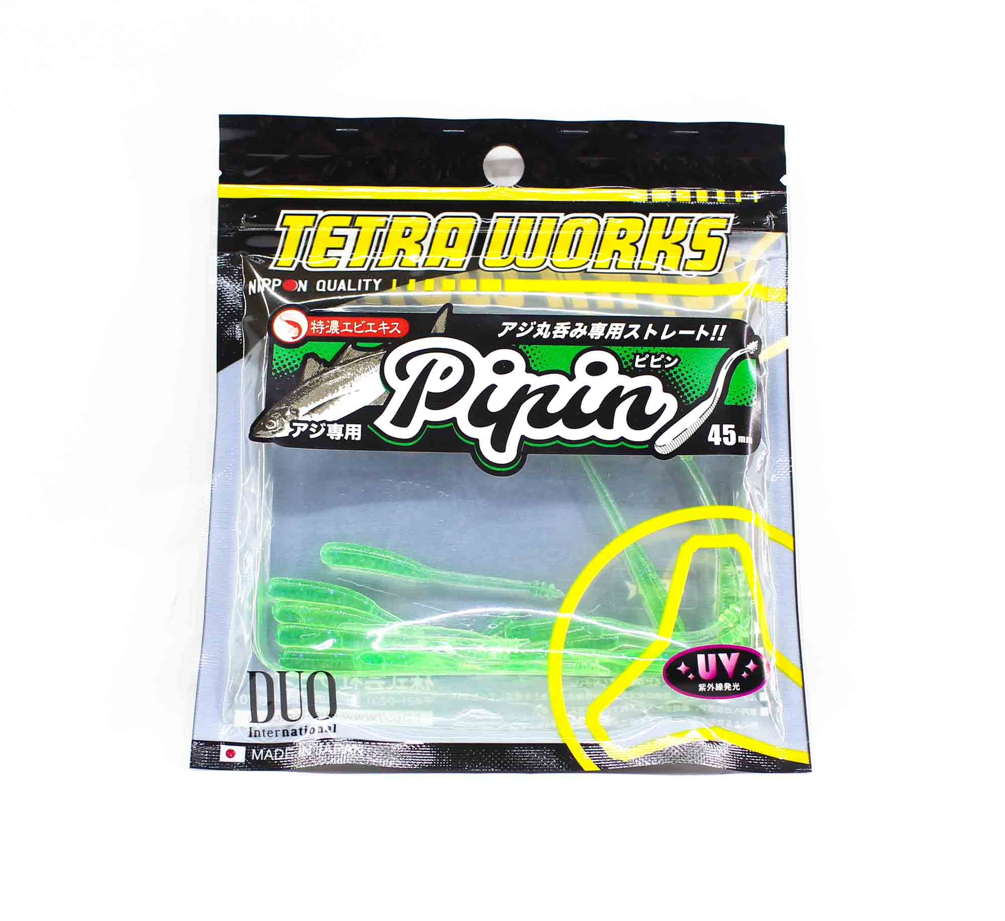

Duo Soft Lure Tetra Works Pipin 45мм 12 шт. в упаковке S506 (9097)