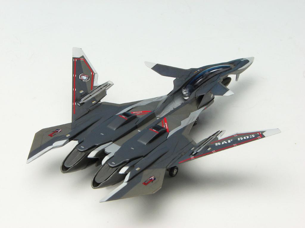 PLATZ Scale Plastic Model Kit of Combat Fairy Yukikaze Maeve Yukikaze Ramjet 1/144 Ver.