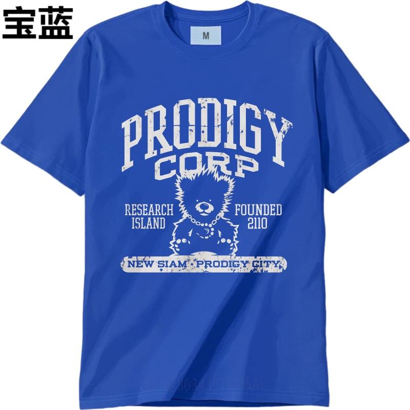 Unisex Summer For Men tshirt Prodigy Corp Research Island Founded 2010 New Siam Prodigy City Short Sleeve Street Wear Crew