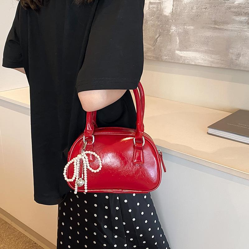 Handbag women's 2026 summer Korean simple shoulder bag niche design oblique span women's bag summer versatile