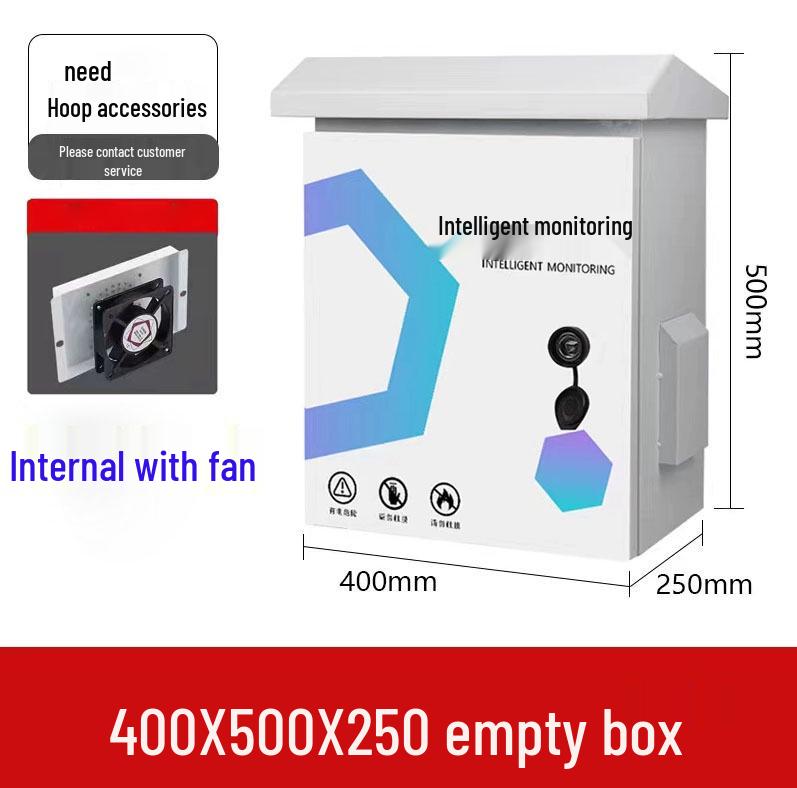 Outdoor Waterproof Surveillance Signal Light Control Box with Pole Mount