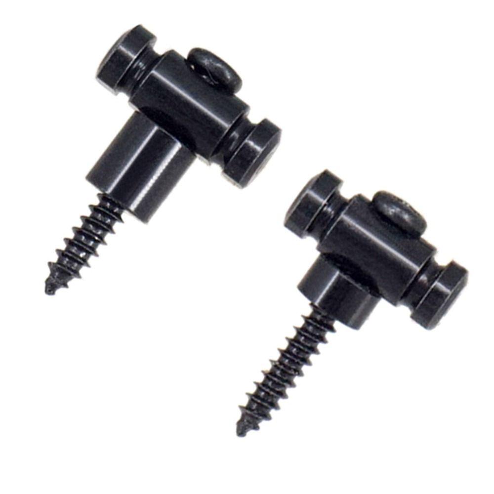 

2Pcs/set With Screws Guitar String Pressing Button Stable String Buckle Lock Electric Guitars Parts чёрный