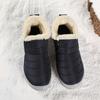 Schnee Damenstiefel Schwarze Schuhe Damen zum Hineinschlüpfen Damen Stiefeletten Pelz Knöchelhohe Stiefel Wasserdicht Paar Weich Botas Mujer Winterstiefel Damen