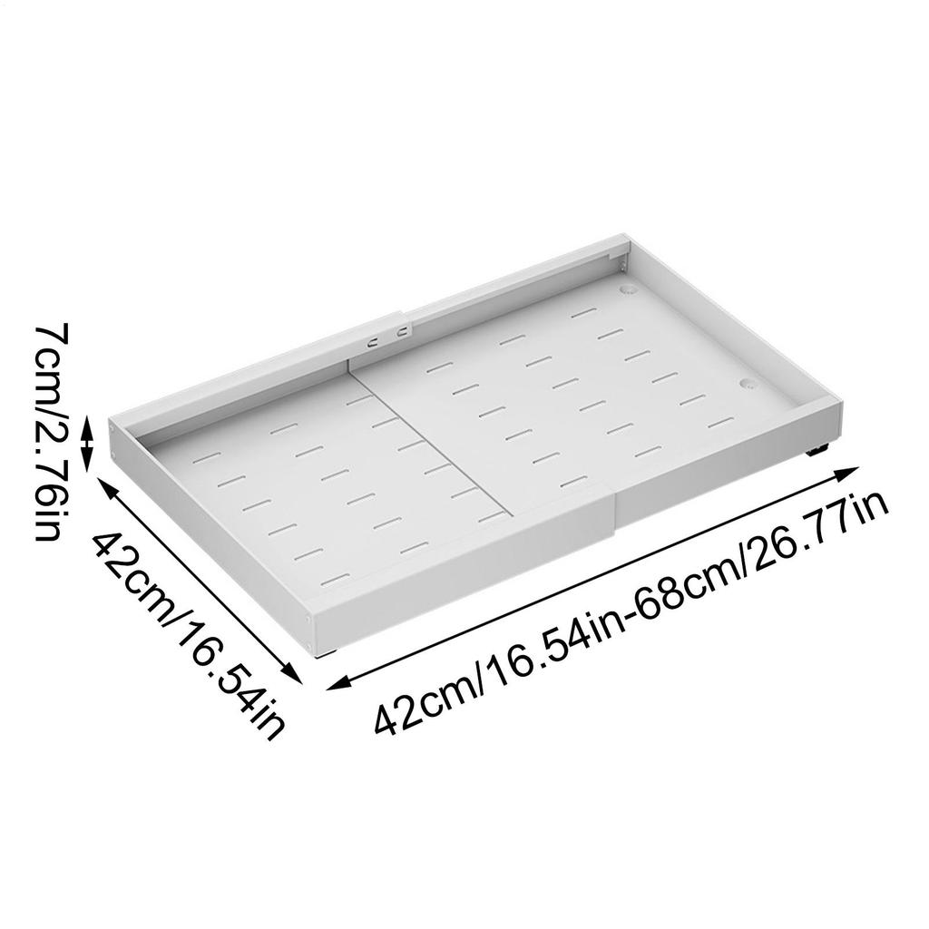 Pull-Out Home Organizers Kitchen Storage Adhesive Sliding Tray Cabinet Organizers Slide Out For Kitchen Pantry Apartment