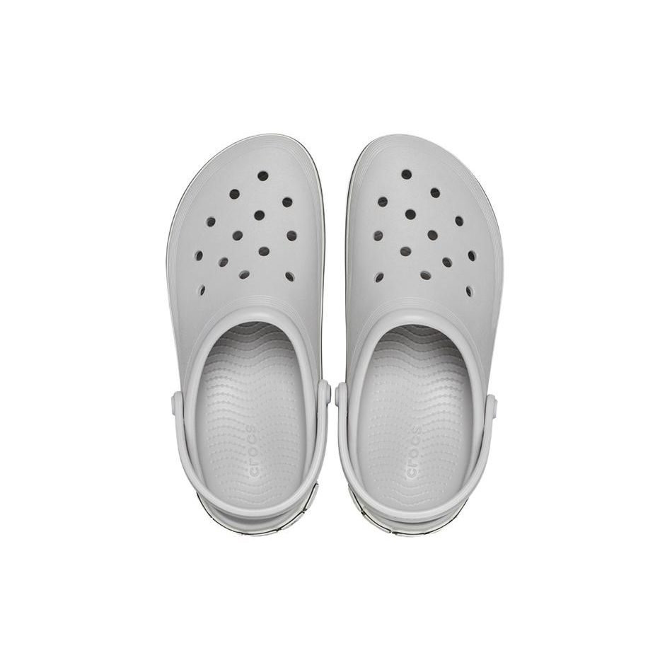 Crocs Eva Non-Slip Durable Clogs 3Cm Unisex Footwear Gray 209651-1FT