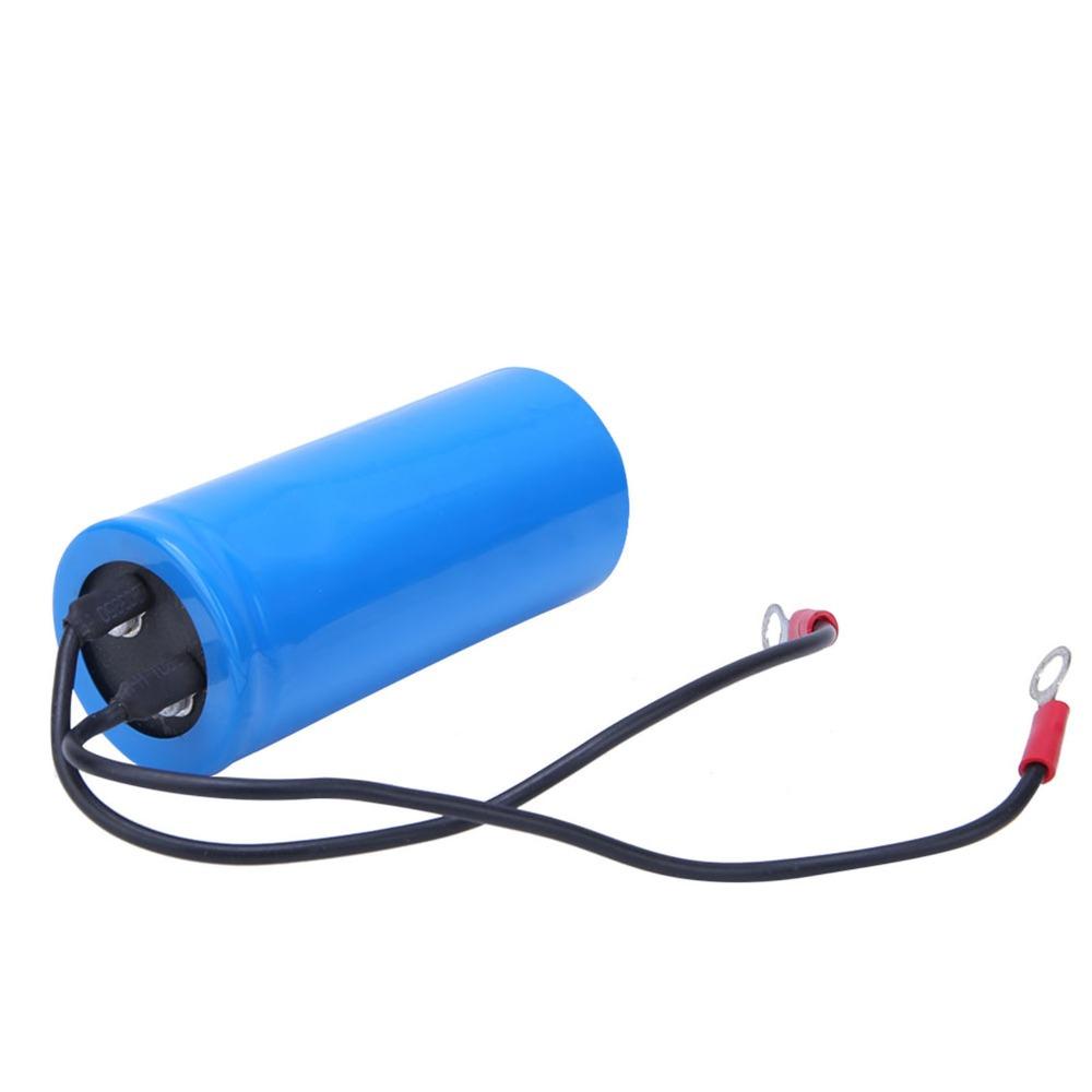250V AC AC Motor Capacitor Round Shape Running Capacitor Durable CD60 Capacitor Air Compressor