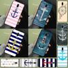 Stripes Anchor Boat Ship For Samsung Galaxy M16 M11 M21 M31 M13 M33 M35 M53 M55 M15 M14 M34 M54 M12 M32 M52 M06 Case