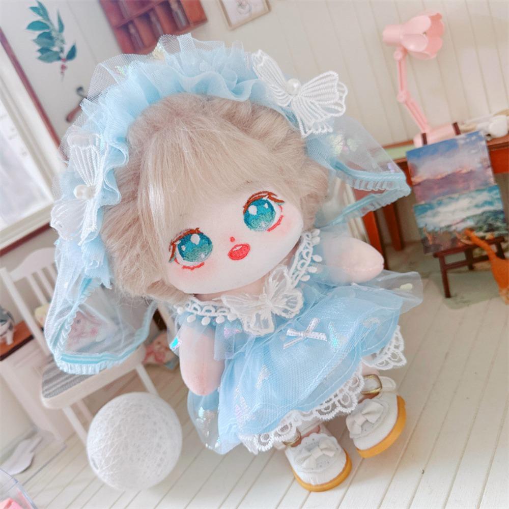 Lolita 20cm Baumwollpuppenkleidung Outfit Plüschpuppenkleidung Baumwollpuppenkleidung Kindergeschenk