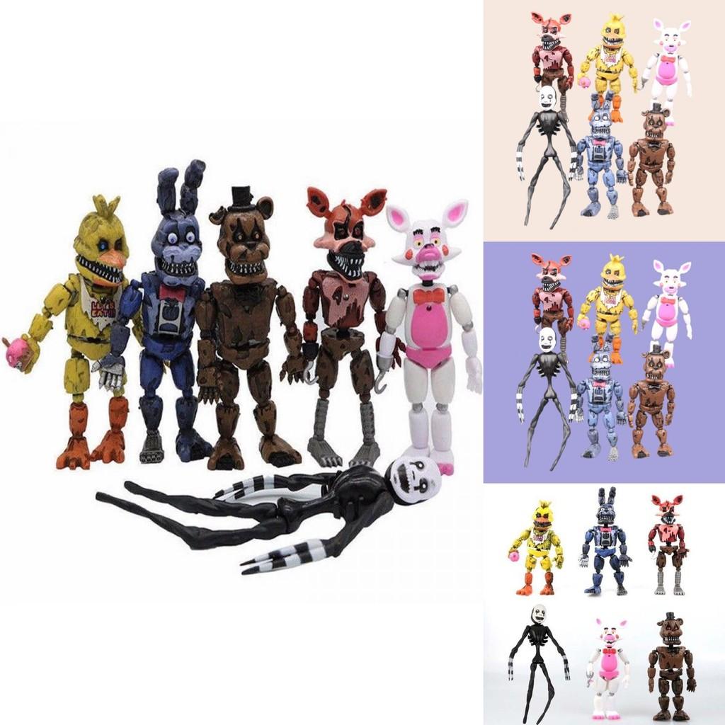 Cartoon Action Figures Handmade Cake Decor Toys 10cm Plastic Collectible Display Figurines