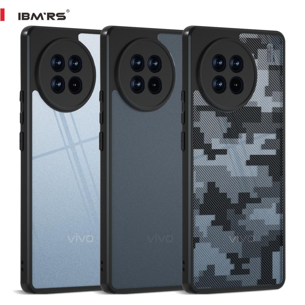 (Comes with wrist strap)IBMRS for vivo X90 Case, Anti-Fingerprint Technology Easy to Hold Feels Velvety Soft Phone Cover for Women, Men - Matte Clear