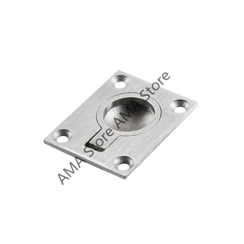 

316 Stainless Steel Marine Boat Deck Hatch Flush Pull Lift Handle Ring Door Knobs Handles Pull Ring for Yacht RV Boating