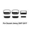 Car Exterior Front Side Door Rear Tail Door Handle Bowl Decoration Cover Stickers for Suzuki Jimny 2007-2017 Car Styling